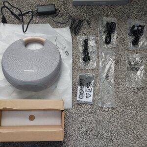 NWOT Harman Kardon Onyx Studio 6 Portable Bluetooth Speaker in original box.